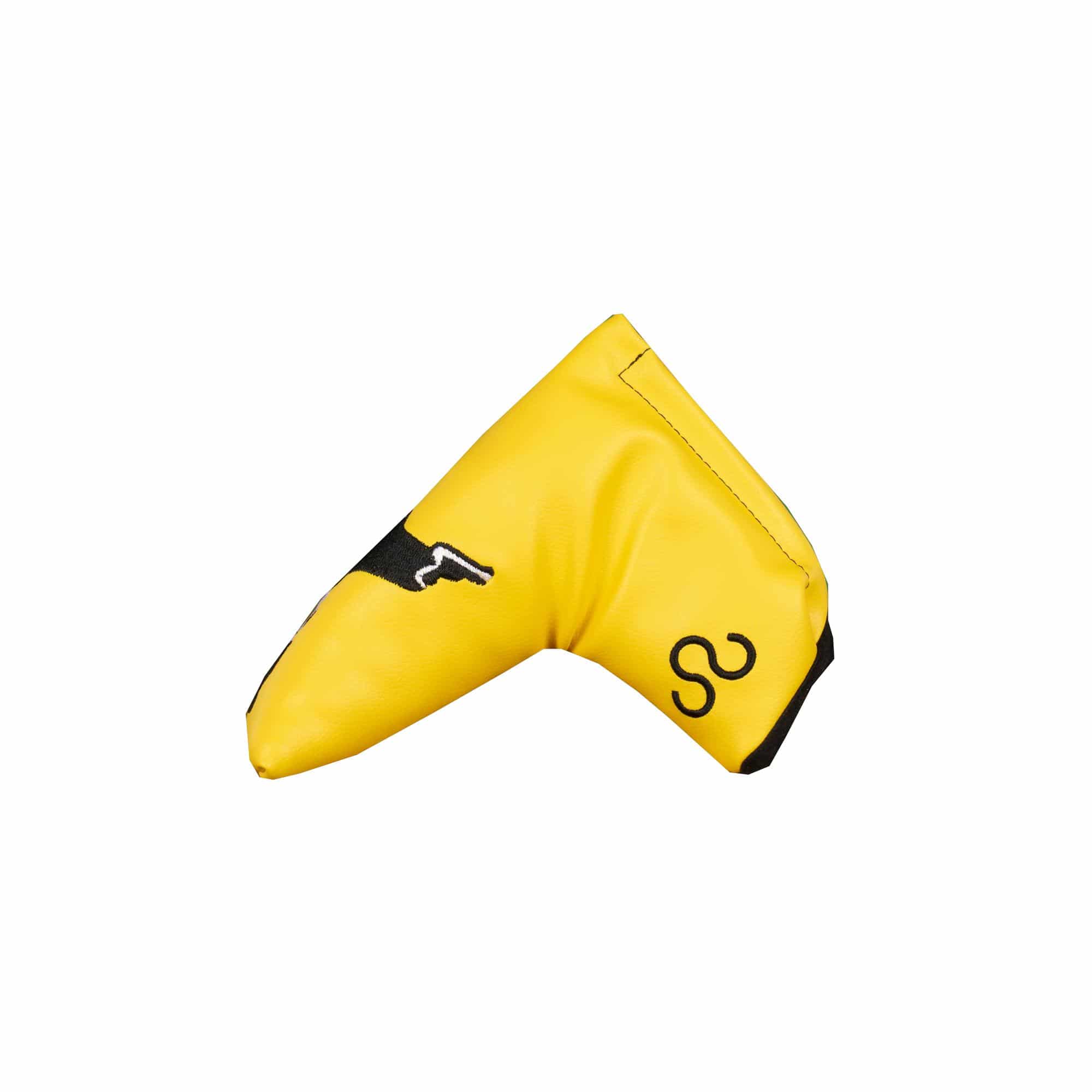 Banksy Bad Panda Blade Putter Headcover Yellow